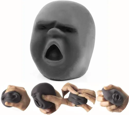 Miniatura 8 de Pelotas Divertidas con Caras de Emociones Humanas - Pelotas Antiestrés para Apretar para Niños y Adultos, Juguetes Sensoriales para Autismo