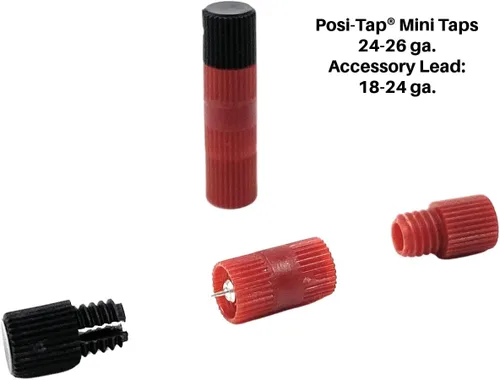 Miniatura 2 de Posi Tap Mini 24-26 ga. Paquete de 6. Posi Taps ¡La mejor conexión de derivación que hayas usado! (Elige tu tamaño y cantidad) (6 conexiones, 24-26)