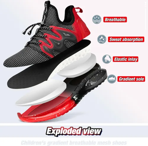 Miniatura 6 de WETIKE - Zapatos deportivos ligeros de malla