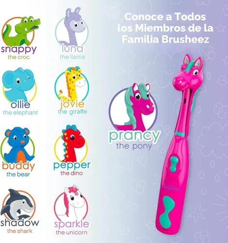 Miniatura 7 de Cepillo de dientes electrónico Brusheez para niños Prancy el Pony
