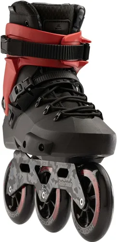 Miniatura 4 de Rollerblade Twister 110 Patines en línea unisex para adultos, color negro/rojo, Urban Performance Patines en línea