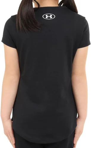 Miniatura 4 de Under Armour Camiseta de manga corta con gráfico Live Sportstyle para niña