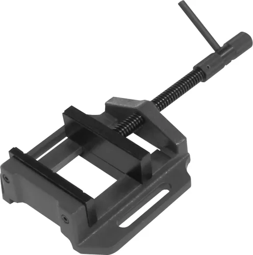 Miniatura 15 de KAKA INDUSTRIAL Prensa de taladro, tornillo de prensa de taladro resistente de 4 pulgadas, tornillo de fresado de hierro fundido de bajo perfil