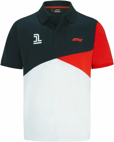 Formula 1 - Producto oficial - Polo F1 para hombre cortado y coser - Multicolor - Talla S, Multicolor, S