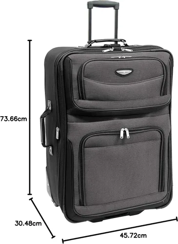 Miniatura 48 de Travel Select Amsterdam - Equipaje vertical y expansible con ruedas, marino