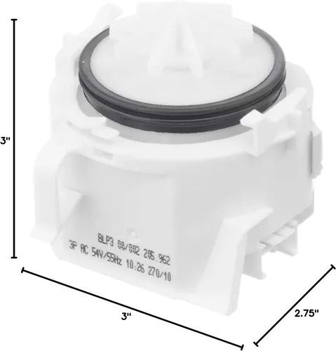 Miniatura 3 de Bosch 00611332 Bomba de drenaje original OEM para lavavajillas Bosch