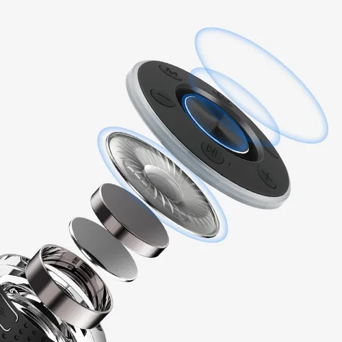 Miniatura 2 de Altavoz de ducha Bluetooth, altavoz portátil Bluetooth 5.3 con ventosa, altavoces inalámbricos impermeables IP7, luces RGB, micrófono integrado