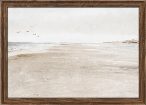 Miniatura 71 de MUDECOR Lienzo enmarcado prémium para pared, pinos nevados en bosque de invierno, ilustraciones modernas, arte contemporáneo, escénico, divertido