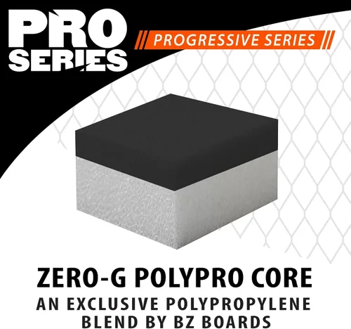 Miniatura 3 de BZ Bodyboards - Pro Bodyboard - Pilotos avanzados - Zero-G Polypro Core - Surlyn Slick - Cubierta de celda H de 8 libras - Cola creciente