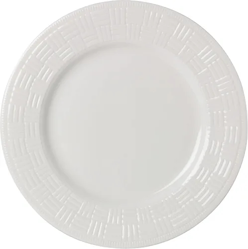 Miniatura 6 de Mikasa Ashlyn Juego de Vajilla de Porcelana Ósea Vegana Resistente a Astillas de 12 Piezas, Servicio para 4