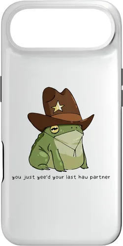 Miniatura 27 de Funny You Just Yee'd Your Last Haw Partner Cowboy Frog Meme - Funda para iPhone 17