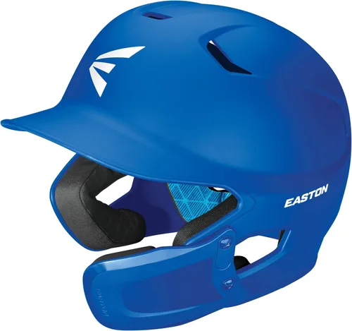 Miniatura 16 de Easton Z5 2.0 - Casco de bateo de béisbol Incluye protector de mandíbula reversible Negro