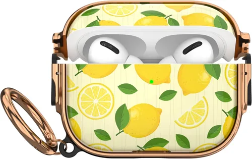 Miniatura 17 de Maxjoy Funda para AirPods 3 con cerradura, bonita funda protectora rígida para AirPod 3 de tercera generación para mujeres y hombres con llavero