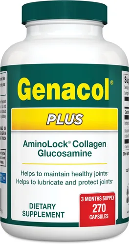 Miniatura 11 de Genacol Plus – Suplemento de Glucosamina y Colágeno para Articulaciones, Lubrica, Protege y Mantiene las Articulaciones Saludables, Alivia el Dolor