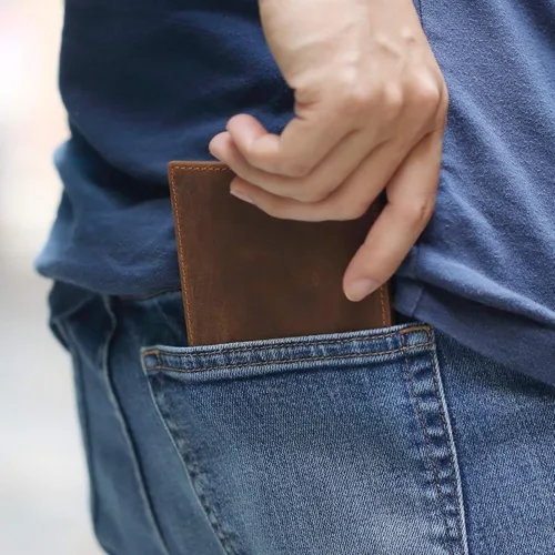 Miniatura 5 de Cartera personalizada grabada para hombres, regalo para novio, esposo