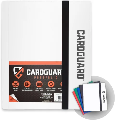 Miniatura 10 de CardGuard Carpeta de tarjetas coleccionables Pro-Folio – Carpeta de 9 bolsillos – Álbum de carga lateral, almacenamiento duradero y sin ácidos