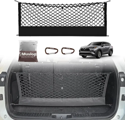Miniatura 39 de Muslogy para Maverick - Accesorios de Red de Malla de Carga Extensible, Organizador de Maletero, Red de Malla Elástica para Cama de Carga