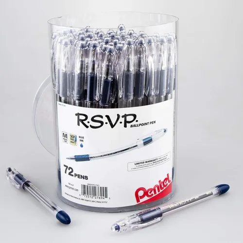 Miniatura 10 de Pentel - Bolígrafo RSVP, Negro