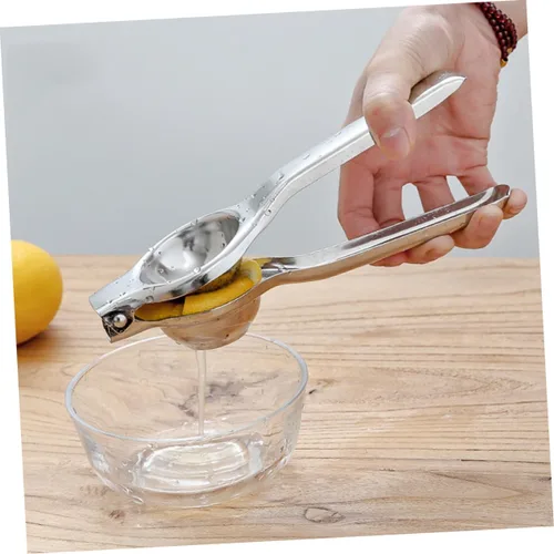 Miniatura 7 de Cabilock Prensa de exprimidor de frutas cítricas Prensa impermeable reutilizable de acero inoxidable para naranja limón