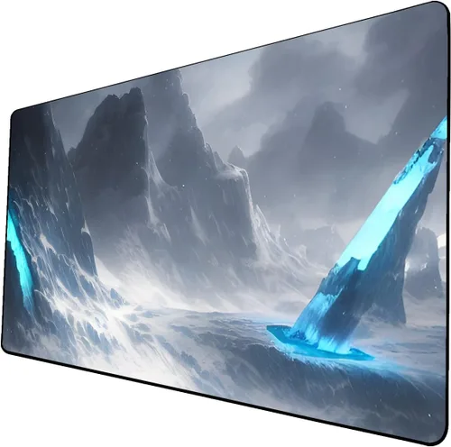 Miniatura 19 de Fantasy Black Lotus TCG - Tapete de juego de 24 x 14 pulgadas, tapete de juego para MTG DTCG CCG RPG Trading Card Game Mats superficie lisa juego