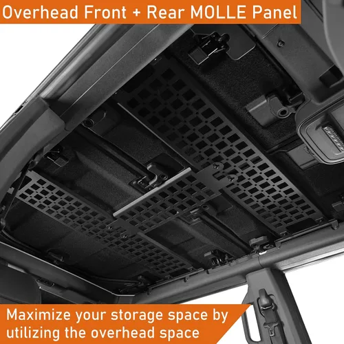 Miniatura 2 de Hooke Road Bronco - Kit de panel de almacenamiento superior MOLLE para accesorios de 4 puertas Ford Bronco 2021-2026
