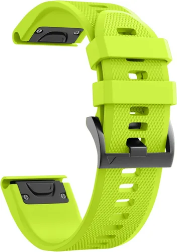 Miniatura 26 de ANCOOL para Banda de reloj Fenix 5/6/7 de 22mm de silicona suave Compatible con Garmin Fenix 5 Plus/6 Pro/8 47mm/7 Pro/Approach S60/S62