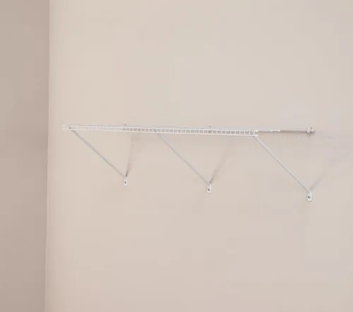Miniatura 3 de ClosetMaid 1074 - Kit de estante de alambre ventilado, multiusos, 4 pies por 16 pulgadas, color blanco