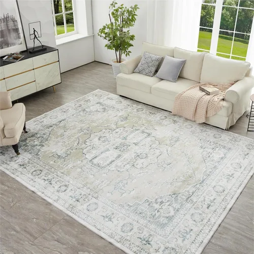 Miniatura 95 de Syalife Alfombras de 2 x 3 pulgadas, alfombras pequeñas lavables y antideslizantes para entrada, cocina, baño, habitación de niños, alfombra