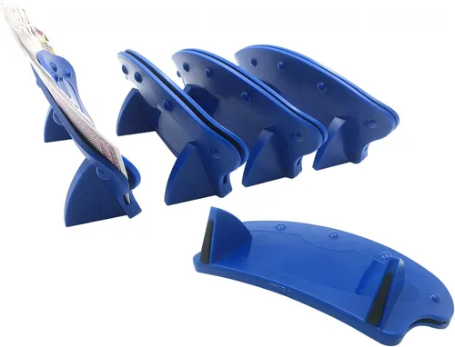 Miniatura 2 de Yuanhe Portatarjetas para jugar a las cartas, paquete de 4 cartas para adultos, niños, mayores, juego de cartas de canasta, ideal para fiestas