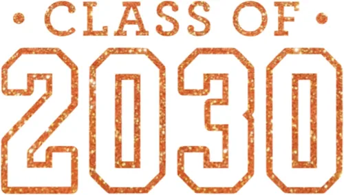 Miniatura 25 de Class of 2030 Iron On Decal, Senior Class Shirt Patch, Heat Transfer, HTV Graphic Tshirt Sticker, DIY Crafts, Pick Size Color, Iron-On Almost Gold
