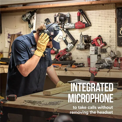 Miniatura 3 de Protector auditivo inalámbrico 3M WorkTunes Connect + AM/FM con tecnología Bluetooth, protección auditiva Bluetooth con una clasificación