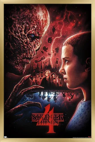 Miniatura 14 de Trends International Netflix Stranger Things: Season 4 - Póster de pared de una hoja, 34 pulgadas de largo x 22.4 pulgadas, versión enmarcada