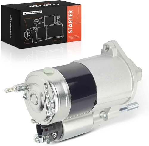Miniatura 10 de Motor de arranque A-Premium compatible con Kia Magentis 07-10, Optima 07-10, Rondo 07-10 y Hyundai Santa Fe 07-09, V6 2.7L, 12V 1.2KW 8 dientes