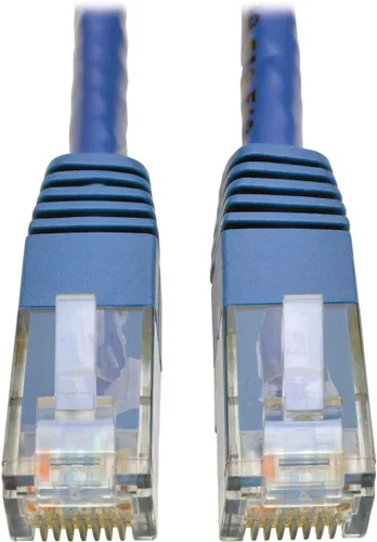 Miniatura 17 de Tripp Lite Cable de conexión moldeado Gigabit Cat6 Cat5e RJ45 M/M 550MHz Amarillo
