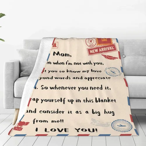 Miniatura 2 de Regalos de cumpleaños para mamá de hija hijo, manta para el día de la madre para mujeres, mamá, abuela, Mimi Gigi, mantas para Navidad, Acción