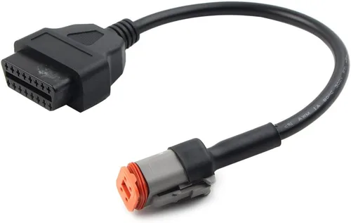 Miniatura 4 de Cnonee1 OBD2 4Pins Herramienta de diagnóstico Adaptador de conector de cable lector de código adaptador de escáner para Harley Davidson