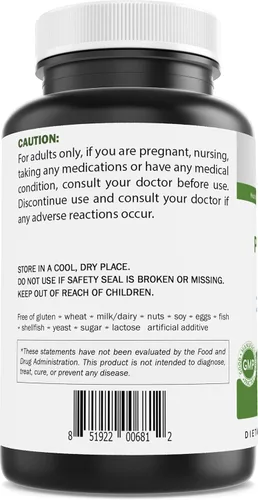 Miniatura 3 de Brieofood Suplemento de fibra de cáscara de psyllium con Lactobaciilus Acidophillus (La-14) - 2100mg por porción - 250 cápsulas - Ayuda a apoyar
