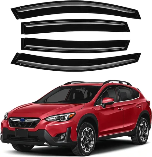 Miniatura 50 de Canvcle RAV4 Rain Guards - Window Visors for Toyota RAV4 2006-2012, Outside-Mount Tape-On Side Window Wind Deflectors for RAV4 Accessories, Vent