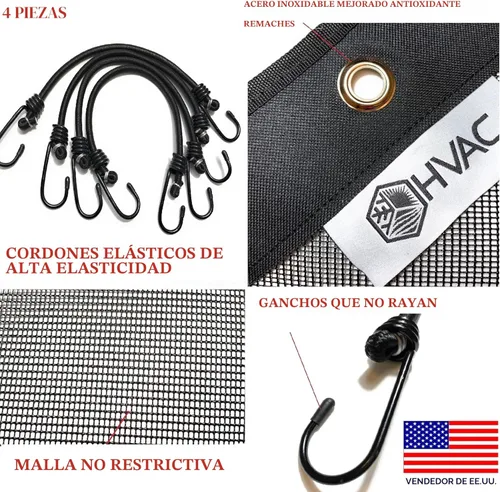Miniatura 2 de MODERN WAVE Cubierta central de aire acondicionado para unidades exteriores 32 x 32 - Cubierta superior universal para aire acondicionado