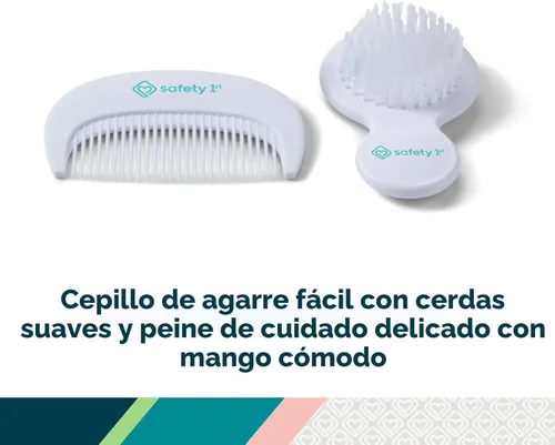 Miniatura 5 de Kit de cuidado y aseo de la salud Deluxe Safety 1st para bebé, Pirámides Aqua, Esenciales para bebés recién nacidos, Talla única, 24 piezas