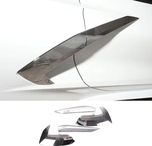 Miniatura 13 de Cubierta para manija de puerta de automóvil para Chevrolet Corvette C8 Stingray Z06 2020-2025, accesorios de decoración de puerta de ventilación