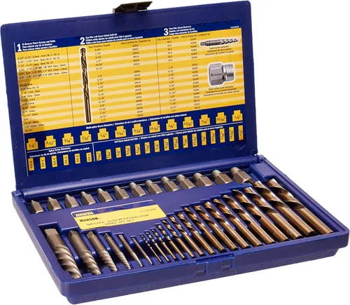 Miniatura 2 de Irwin Tools IRWIN 11119 - Juego de brocas y extractores de tornillos, 10 piezas