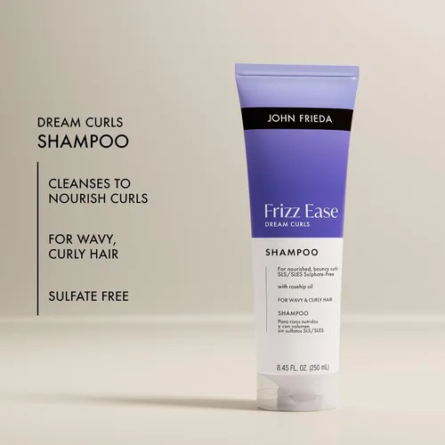 Miniatura 4 de John Frieda Frizz Ease Dream Curls Champú, champú para cabello rizado y cabello ondulado, 8.45 onzas líquidas, paquete de 2