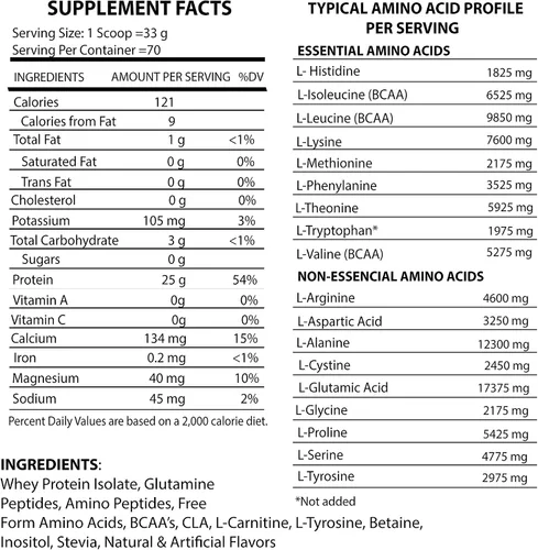 Miniatura 2 de Isolean Whey Protein Aislar 5 Libra, Pastel de Chocolate y Frambuesa