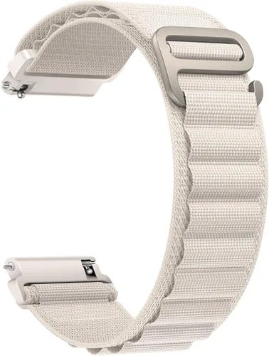 Miniatura 28 de Correa de nylon compatible con Samsung Galaxy Watch 7/FE/6/5 Pro 4 3/Watch 4 6 Classic/Active/Gear S2 S3 Frontier, correa de bucle deportivo de 20