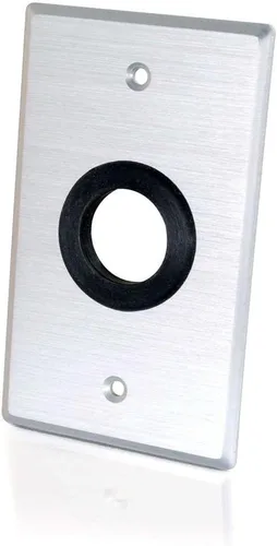 Miniatura 14 de C2G 03721 Placa de pared Keystone de dos puertos, color blanco