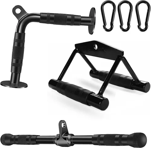 Miniatura 11 de Solid Cable Machine Attachment, Cable Attachments for Gym, Gym Cable Attachments, Cable Machine Attachments Set