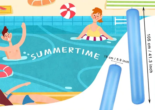 Miniatura 2 de Penta Angel - Palos inflables para piscina, 2 unidades, 41.3 pulgadas, gigantes de PVC, flotadores de juego de agua para hombres, mujeres y adultos
