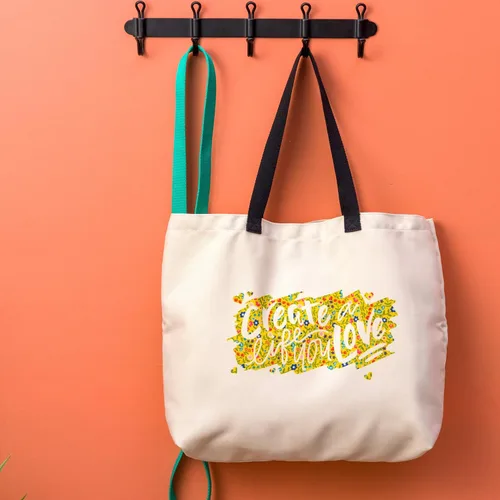 Miniatura 2 de Cricut 2006830 Bolsa Tote en Blanco, Mediana Infusible Ink, Lona (Paquete de 2)