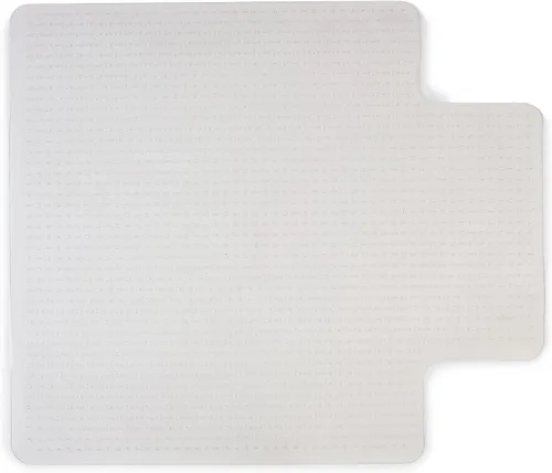 Miniatura 17 de Staples Tapete para silla de oficina, tapetes transparentes con borde, alfombras de pelo medio, cobertura extendida debajo del escritorio, 48 x 36